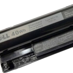 Dell M5Y1K laptop battery model number close up